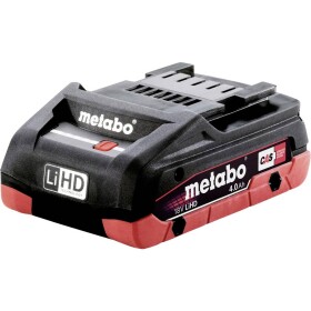 Metabo LiHD Akkupack 18 V - 4,0 Ah AIR COOLED náhradný akumulátor pre elektrické náradie, 4 Ah LiHD, 625367000; 625367000