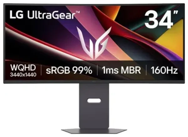 34" LG 34G600A-B čierna / VA / 3440x1440 / 21:9 / 4000:1 / 300 cd-m2 / HDMI / DP / VESA (34G600A-B.AEU)