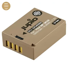 JUPIO NP-W126S Ultra C / Akumulátor pre Fuji / 1300 mAh / USB-C (CFU0302)