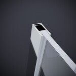 POLYSAN - ROLLS obdĺžniková sprchová zástena 1400x800 L/P varianta, číre sklo RL1415RL3215