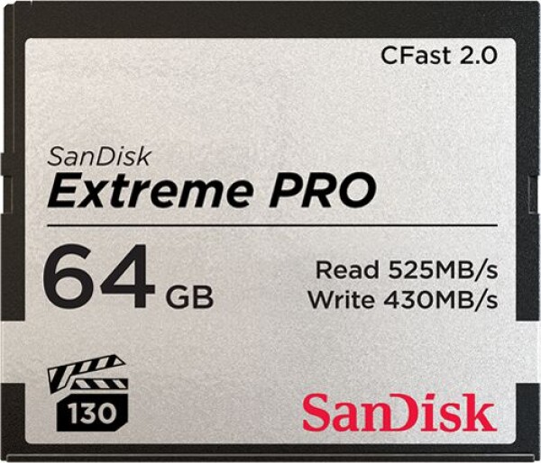 SanDisk Extreme PRO CFast 64 GB (SDCFSP-064G-G46D)