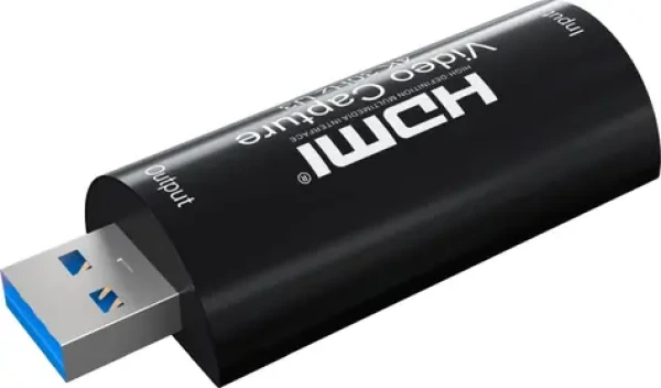 PremiumCord HDMI video grabber čierna / Video grabber / HDMI / USB 3.0 / 4K 30Hz vstup (ku2grab4)