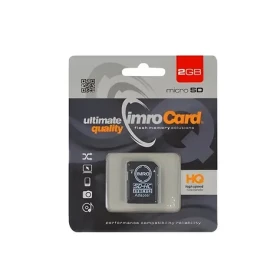 Imro microSD karta 2GB + SD adaptér / Pamäťová karta / Micro SD (KOM000462)