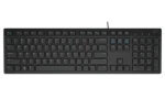 DELL KB-216 UA čierna / Multimediálna klávesnica / USB-A / UA layout (580-AHHE)