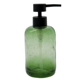 House Doctor Sklenený dávkovač na mydlo Wah Green