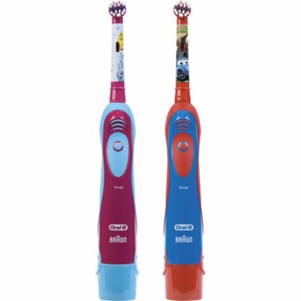 Oral-B Stages Power Kids D2 Cars / Elektrická detská zubná kefka / oscilačná / 1 režim / 2x AA batérie (293873)