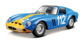 Bburago RACING MODEL Kit Ferrari 250 GTO modrá