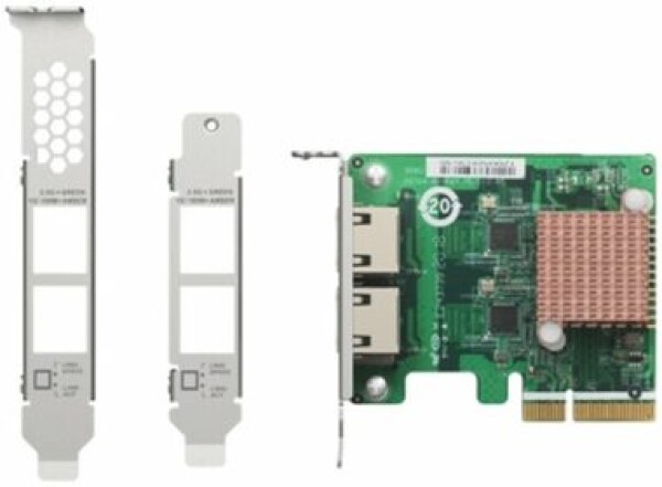 QNAP QXG-2G2T-I225 karta pre NAS servery / 2x NBASE-T (RJ45) (QXG-2G2T-I225)