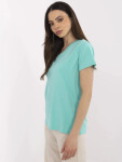 Tričko CLM TS 1639.12 turquoise XL