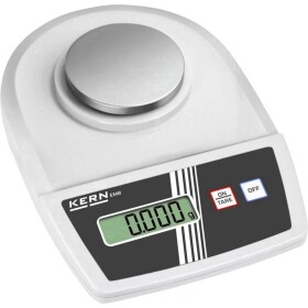 Kern EMB 100-3 EMB 100-3 váha na listy Max. váživosť 0.1 kg Rozlíšenie 0.001 g 230 V, na batérie strieborná; EMB 100-3