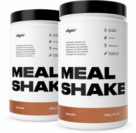 Vilgain Meal Shake – 2× čokoláda 900 g