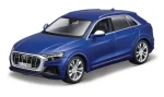 Bburago Audi SQ8 modrá metalíza 1:32
