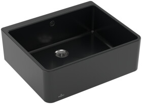 VILLEROY & BOCH VILLEROY & BOCH - Keramický drez Villeroy &amp; Boch Farmhouse 60 X, 636001R7, Pure Black 636001R7