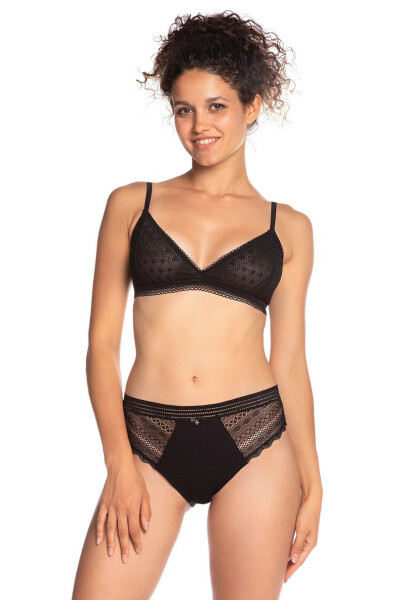 Dámske nohavičky BIKINI L-4004BI-02 2XL černá M