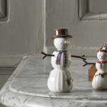 KÄHLER Vianočná dekorácia Hammershøi Christmas Snowman 11,5 cm