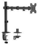 Equip stolný držiak monitora 17-32" čierna / Držiak monitora / VESA 100x100 / nosnosť 10 kg / 360° otočný (650174)