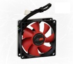 AIREN FAN RedWings80 Clever Deluxe ventilátor / 80 x 80 x 25mm / 21dB / červená (AIREN - FRW80CD)