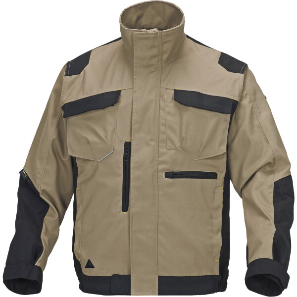 Pracovná bunda Delta Plus M5VE2 Farba: Béžová/ Čierna, Veľkosť: 2XL (M5VE2BNXX)