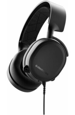 SteelSeries Arctis 3 Black (2019 Edition) / herné slúchadlá s mikrofónom / 3m / Jack 3.5mm (61503)