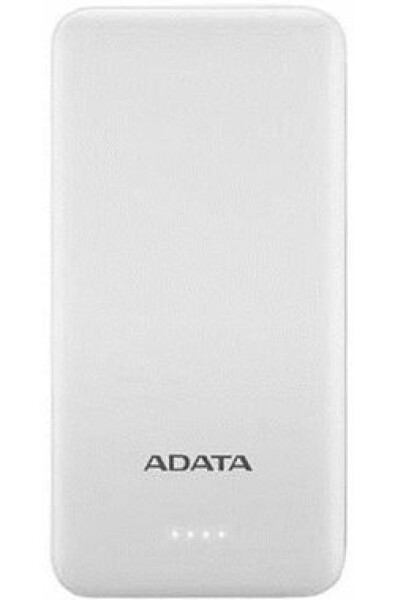 ADATA T10000 Power Bank 10000mAh biela / 2x USB / 5V / 2A / dopredaj (AT10000-USBA-CWH)