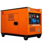 Black&Decker Full Power - 6300W Diesel - agregat prądotwórczy
