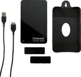 INTENSO Memory Play 2 TB čierna / Externý disk / 2.5" / USB 3.2 Gen 1 / R:85 MB/s / W:75 MB/s (6021480)