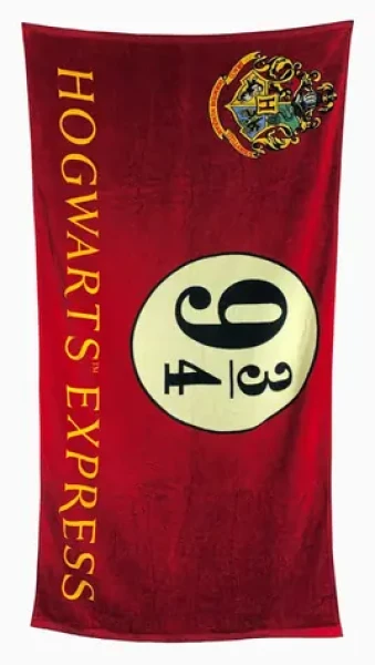 GROOVY Osuška Harry Potter 9 3/4 / Osuška / 75x150 cm / 100% bavlna (GR92340EPM)