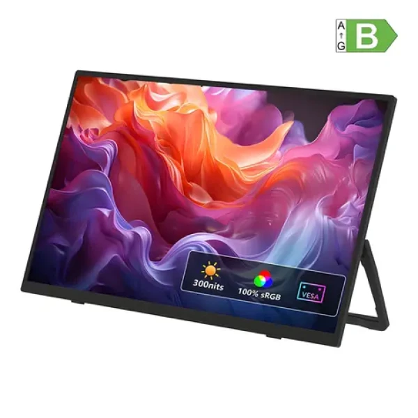 15,6" Zeuslap ZP156 / Prenosný monitor / IPS / FHD 1920×1080 / 60Hz / USB-C / Mini HDMI (ZP156)