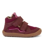 Dievčenské zimné barefoot topánky TEX WOOL Bordeaux Froddo G3110266-7W - 39