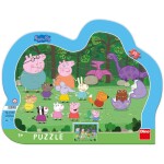 DINO PEPPA PIG 25 kontúra Puzzle