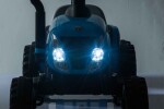 Mamido Detský elektrický traktor Swift s prívesom modrý