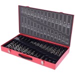 KS Tools 3302650 HSS-G sada špirálových vrtákov do kovu, 1 mm, 1.5 mm, 2 mm, 2.5 mm, 3 mm, 3.5 mm, 4 mm, 4.5 mm, 5 mm, 5.5 mm, 6 mm, 6.5 mm, 7 mm, 7.5 mm, 8; 3302650