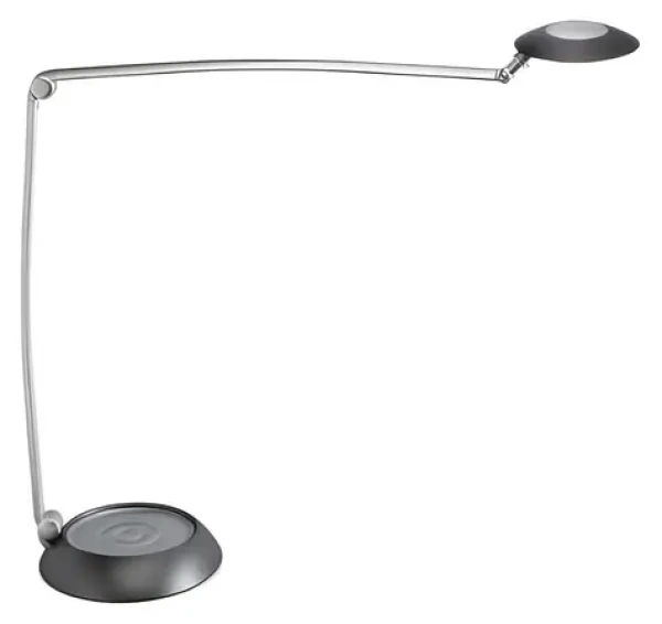 MAUL MAULspace strieborná / Stolná LED lampa / stmievateľná / 4000K / 440 lm / 8W (8202195)