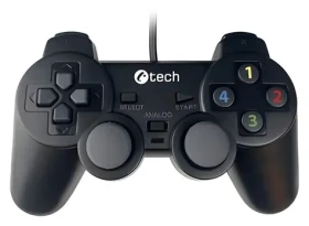 C-tech Callon / Gamepad pre PC PS3 / 2x analóg / X-input / vibračné / 1,8 m kábel / USB (GP-05)