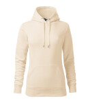 Mikina s kapucňou almond XL