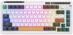 Royal Kludge KZZI K75 RGB čierno-biela Bezdrôtová KZZI K75 pro moment)