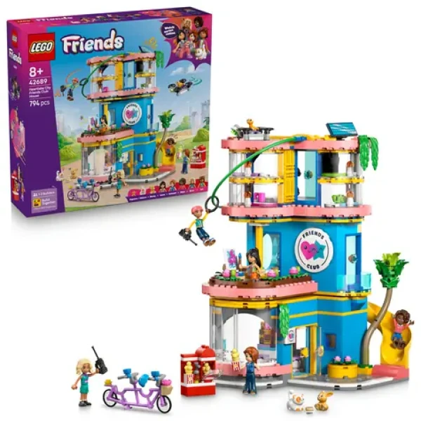 LEGO® Friends 42689 Klubovňa pre kamarátov v mestečku Heartlake