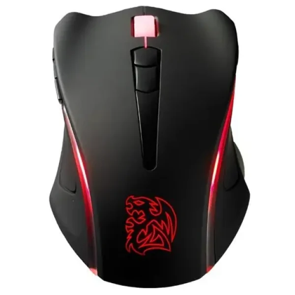 Thermaltake Black Element biela / Herná myš / optická / USB (MO-BLE001DTG01)
