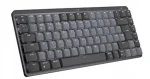 Logitech MX Mechanical Mini grafitová / Mechanická klávesnica / bezdrôtová / podsvietená / taktilné spínače / UK (920-010779)
