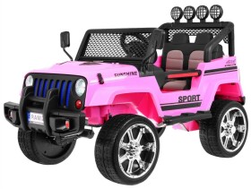 Mamido Elektrické autíčko Jeep Raptor 4x4 ružové
