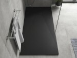 MEXEN - Hugo sprchová vanička obdĺžniková SMC 170x90, čierna 42709017