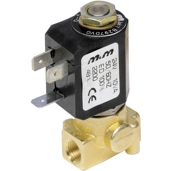2/2-cestný pneumatický ventil M & M International B297DVC 2700, G 1/8, 230 V/AC; B297DVC 2700