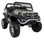 Mamido Detské elektrické auto Buggy 4x4 Mercedes-Benz Unimog maskáčové
