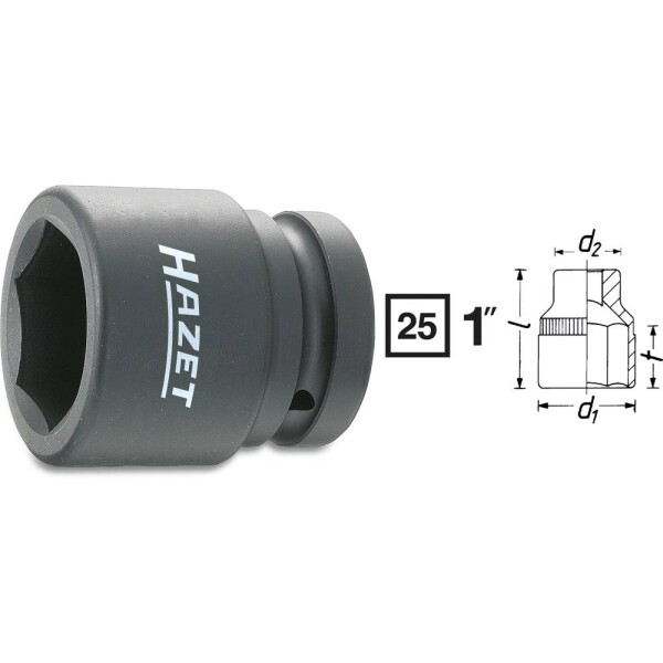 Hazet HAZET silový nástrčný kľúč 1 (25 mm) 1100S-36; 1100S-36