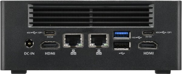 Shuttle SHUTTLE XPC Nano NT10H5 Barebone Intel Core Ultra 9 185H 2xSODIMM 1xM.2