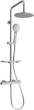 MEXEN/S - KT40 Sprchový stĺp s termostatickou batériou, grafitu 771504093-66