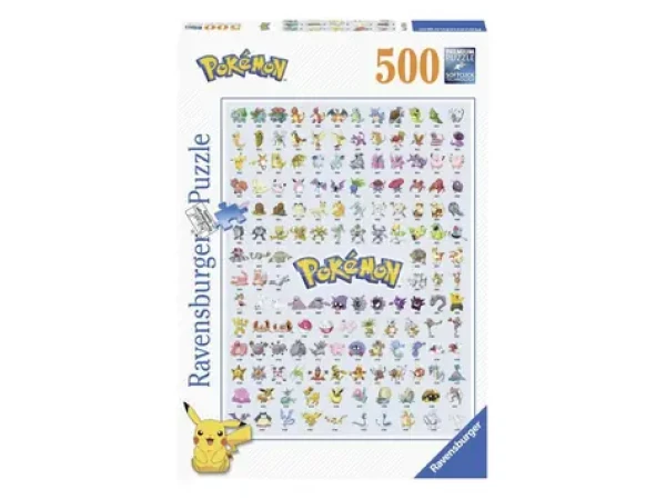 Ravensburger Prvých 151 Pokémonov /500 dielikov/ od 12 rokov