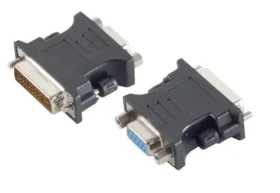 MicroConnect Analógový adaptér DVI-I Dual-Link (24+5pin) (F) - VGA (M) čierna (MONBG)