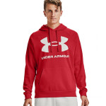 Pánska mikina 1357093 608 červená - Under Armour 3XL červená-bílá