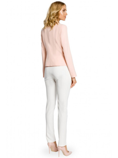 Dámska bunda M030 powder pink - Moe XS-34